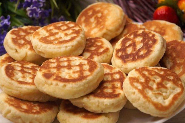 Жареное печенье на сковороде