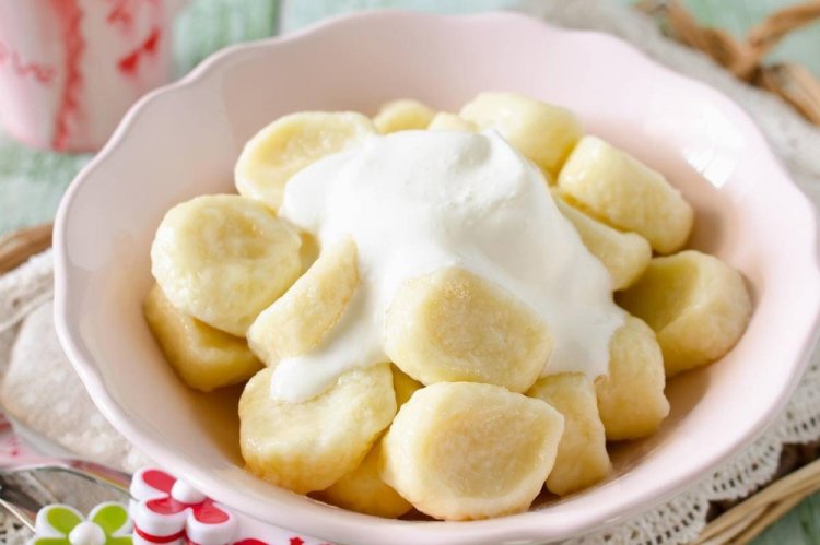 Ленивые вареники на пару