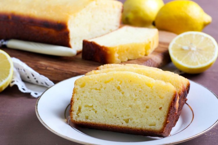 Лимонный манник на кефире