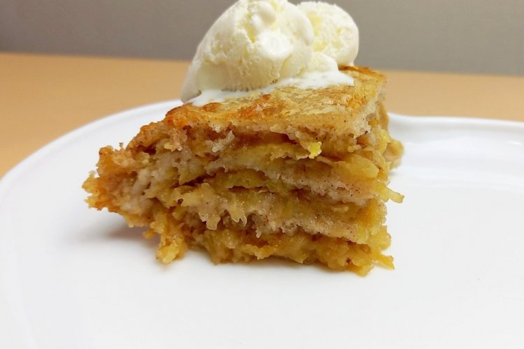 Насыпной пирог в мультиварке