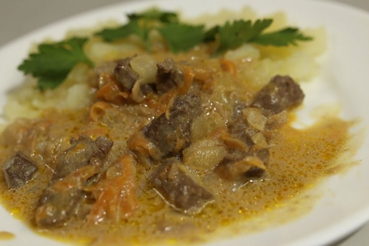 Подлива из печени