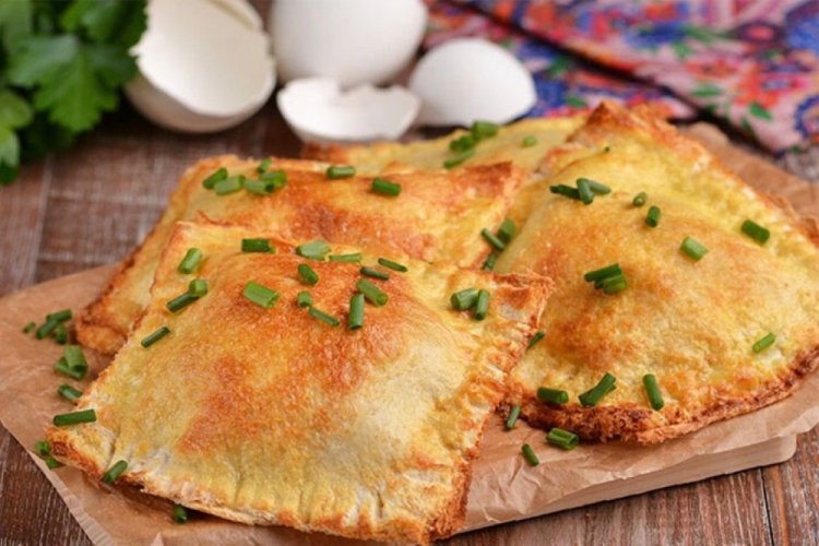 Ленивые пирожки из хлеба