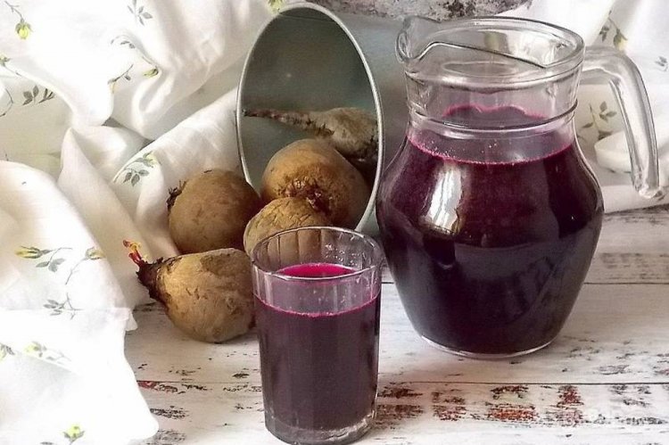 Свекольный квас с сахаром