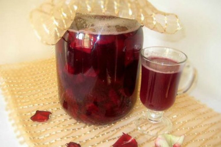 Свекольный квас без сахара