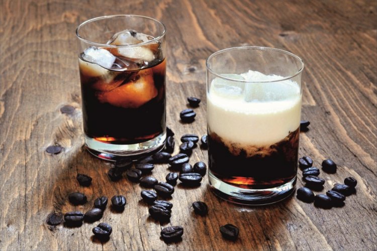 Двойной кофейный коктейль