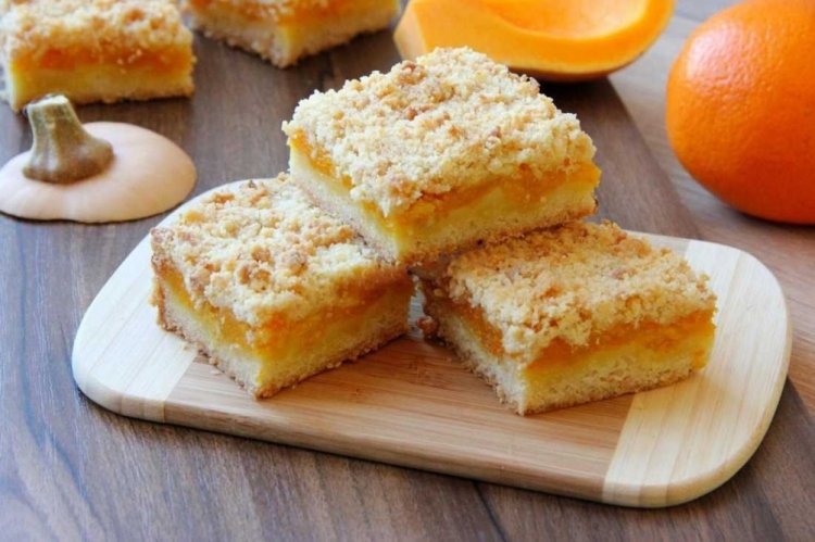 Тертый апельсиновый пирог