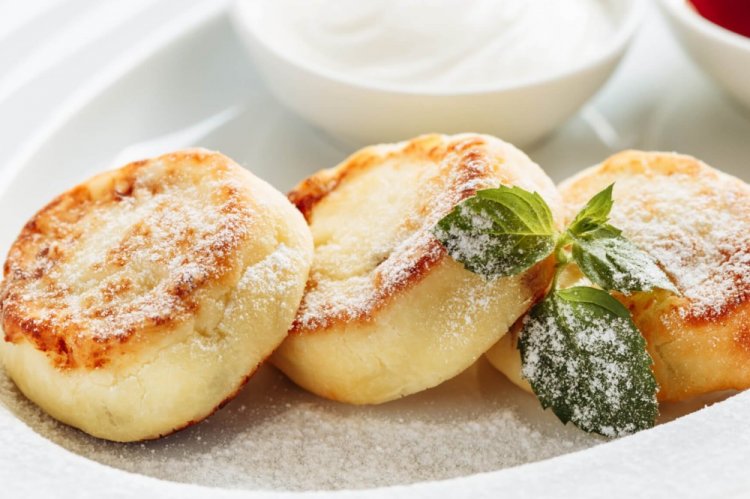 Сырники с камамбером