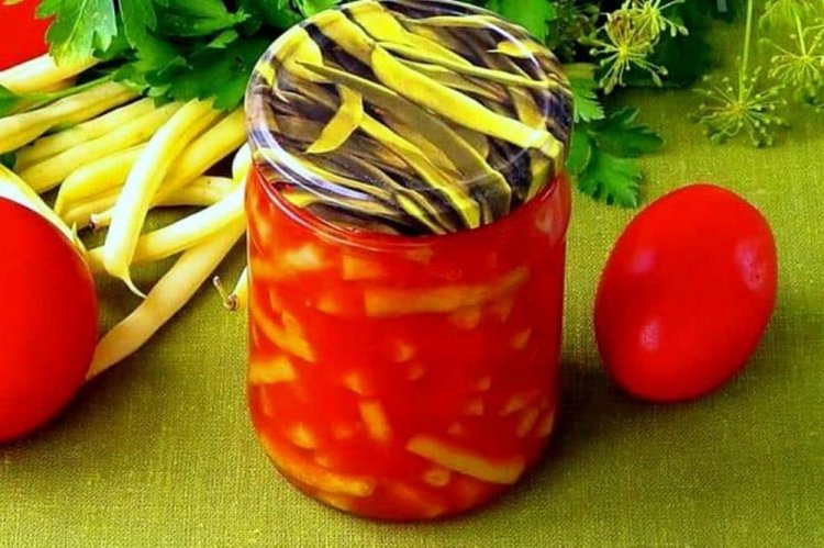 Стручковая фасоль на зиму