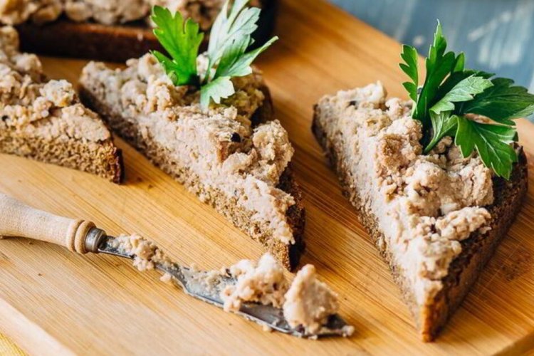 Паштет из тушенки