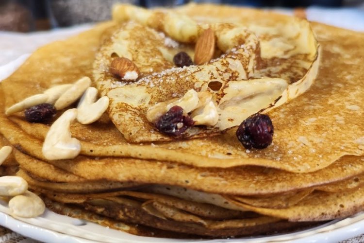 Арахисовые блины