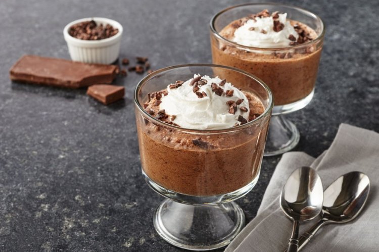 Шоколадный мусс на сметане