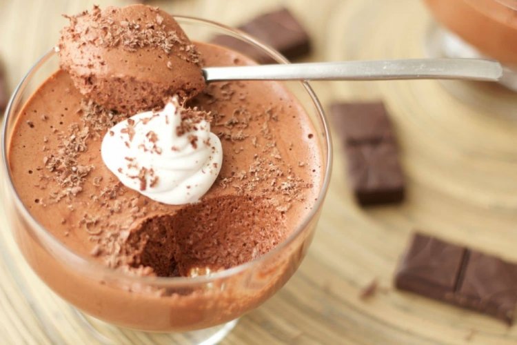 Йогуртовый шоколадный мусс