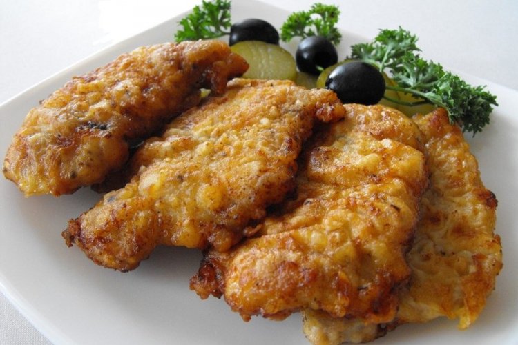 Отбивные из свиной корейки с майонезом