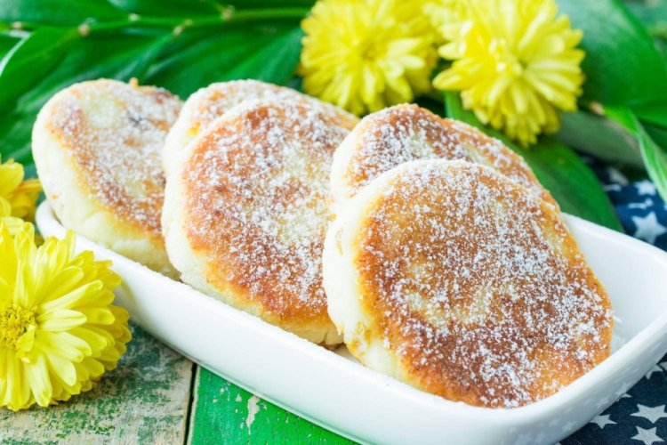 Сырники на рисовой муке в духовке