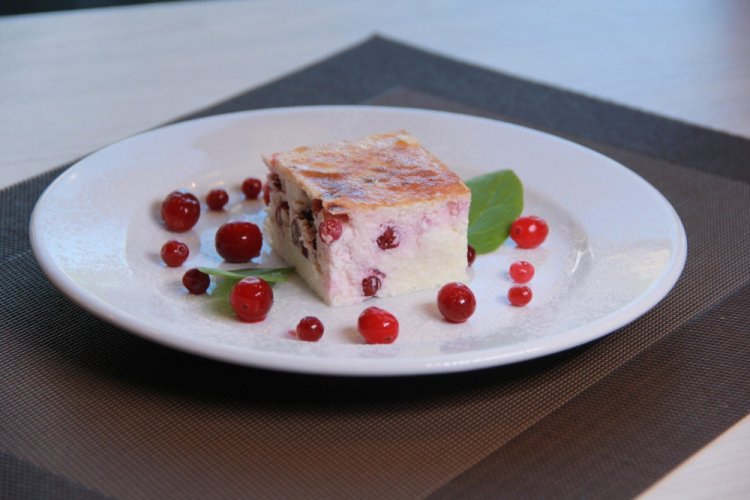 Творожная запеканка без манки и муки