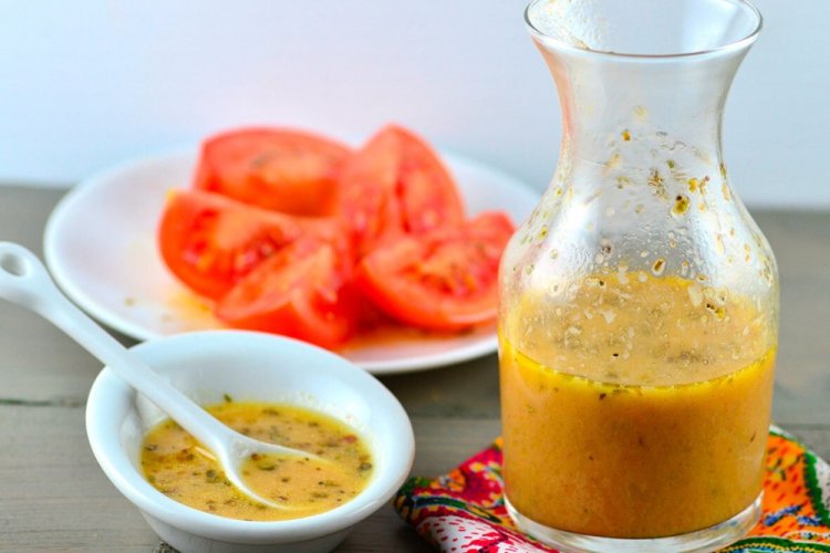 Заправка с маринованным огурцом