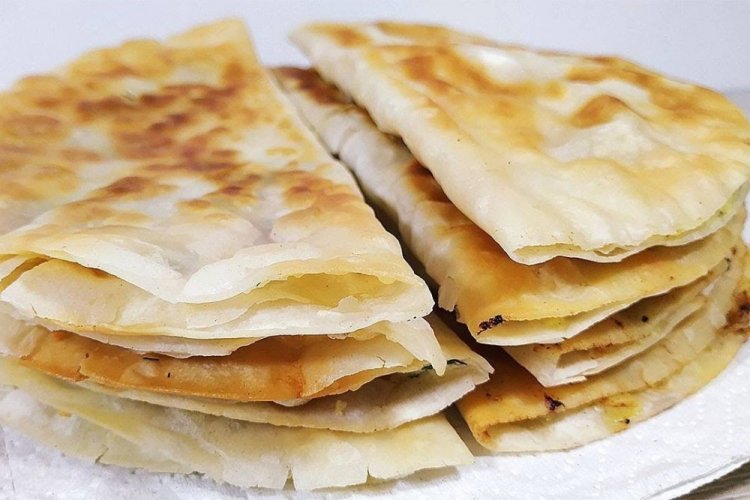 Чебуреки из лаваша с курицей