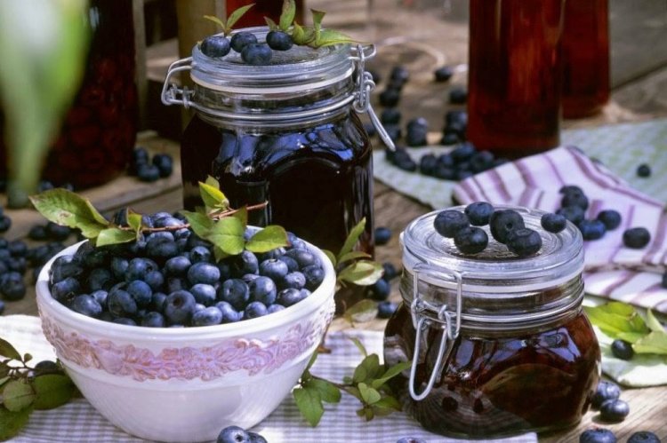 Быстрое варенье из голубики на зиму