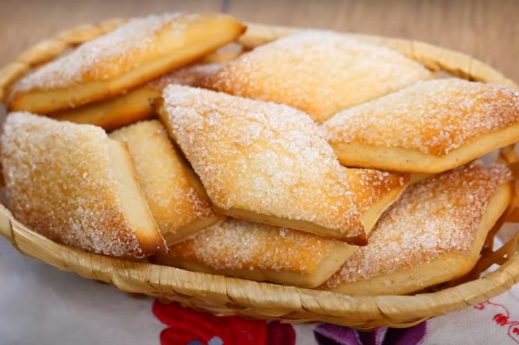 Печенье на простокваше и сливочном масле