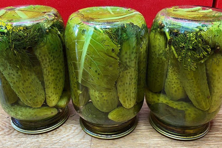 Маринад со столовым уксусом для огурцов