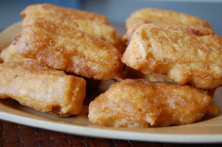 Жареный тофу в кляре