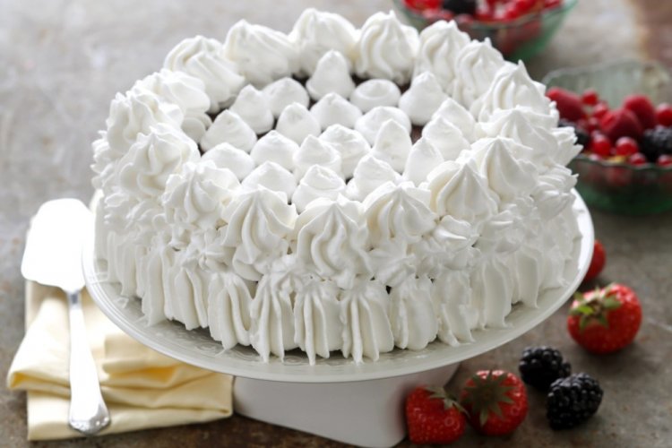 Белковый крем