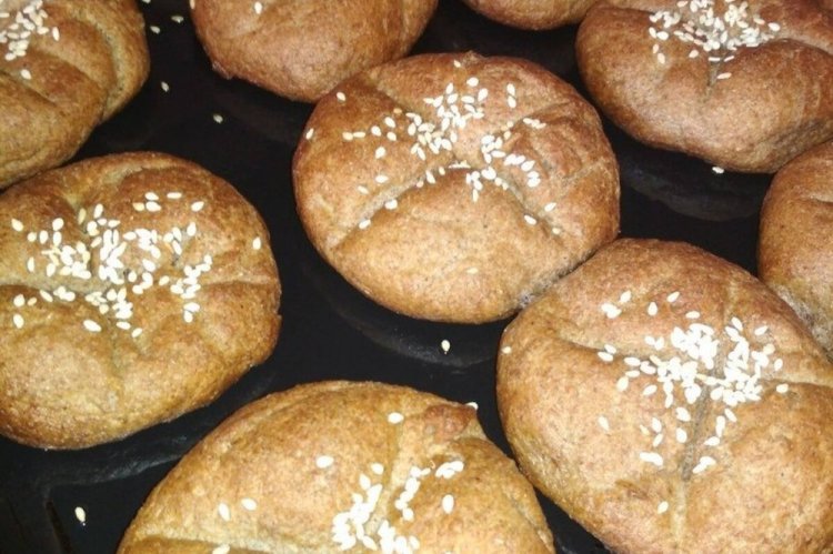 Белковые булочки на миндальной муке