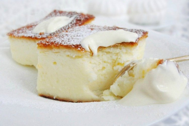 Творожная запеканка на белках