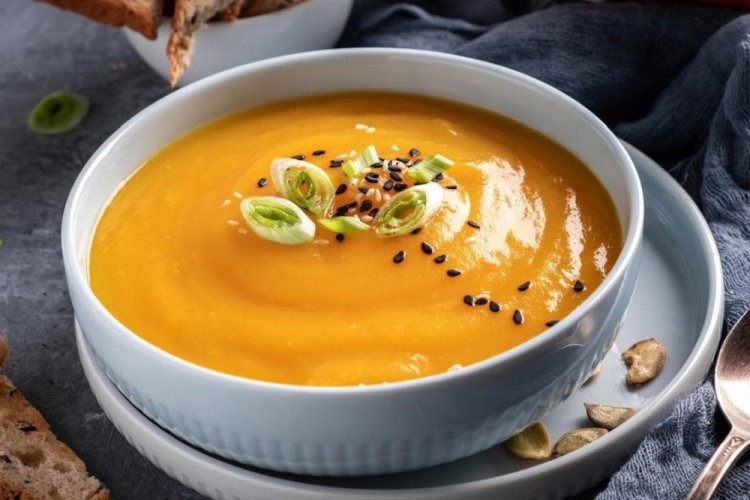 Суп из тыквы с имбирем