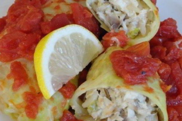 Рыбная начинка для голубцов