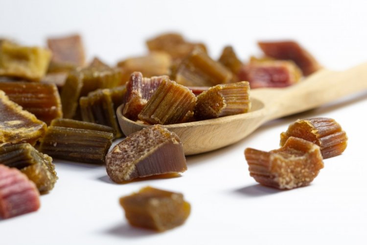 Цукаты из ревеня с лимонным соком