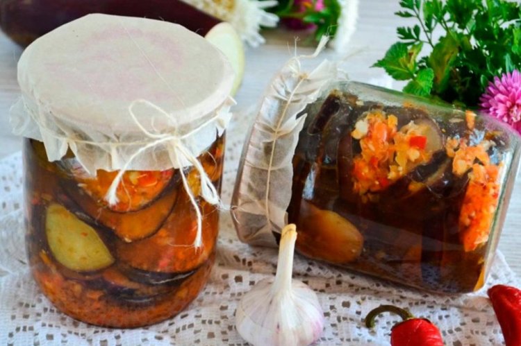 Острые баклажаны «Огонек» на зиму без стерилизации