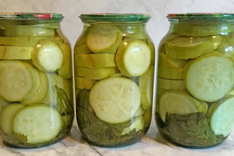 Маринованные кабачки без стерилизации