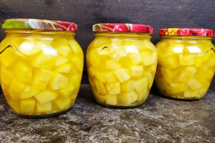 Кабачки как ананасы на зиму без стерилизации