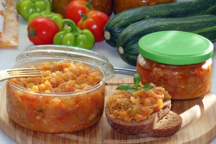 Икра из кабачков на зиму без стерилизации