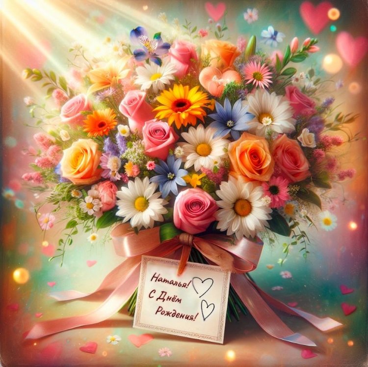 Открытки и картинки «С Днем рождения, Наталья!» на юбилей