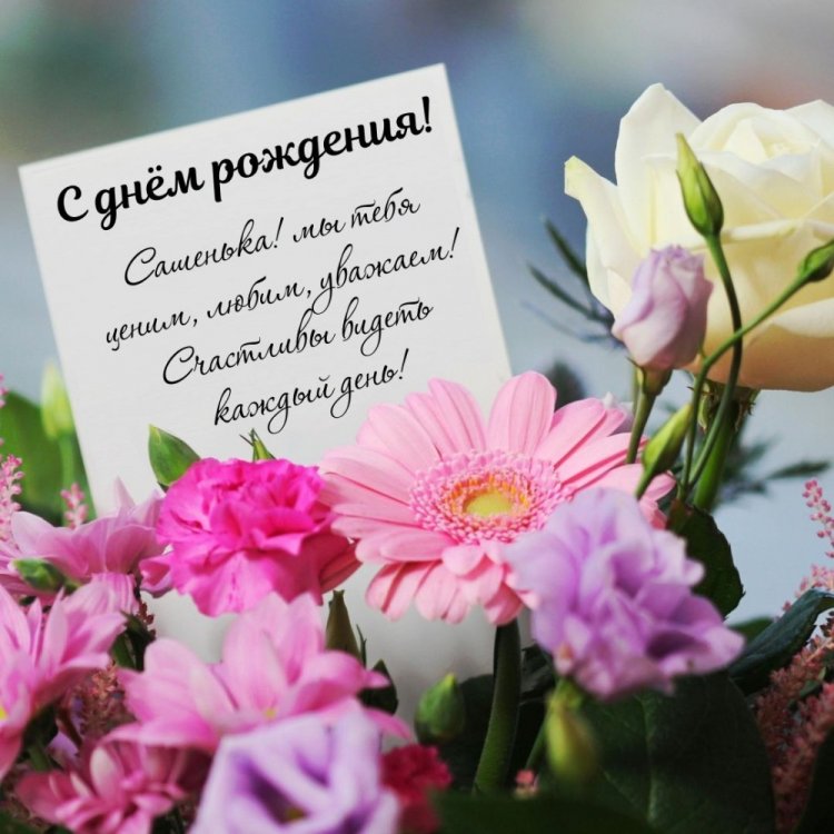 Трогательные открытки и картинки «С Днем рождения, Александра!»