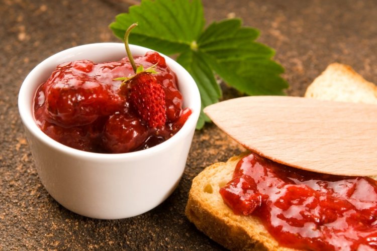 Джем из земляники с желатином