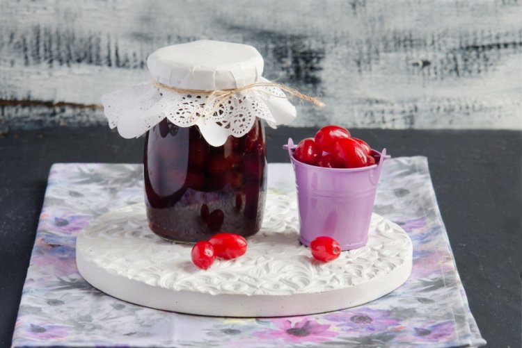 Варенье из кизила с лимоном