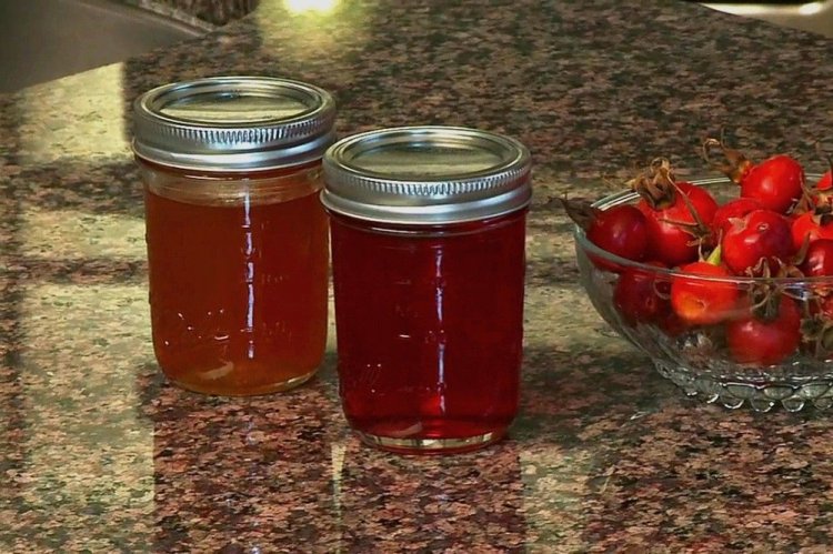 Сироп из шиповника на зиму