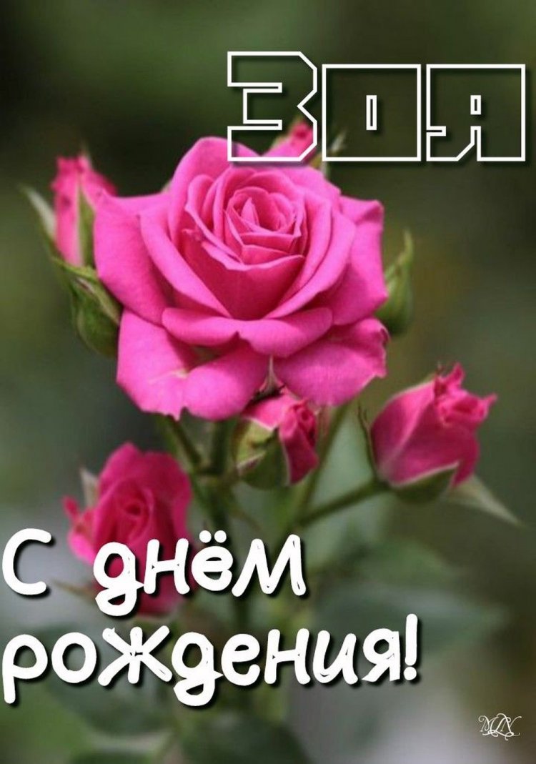Открытки и картинки «С Днем рождения, Зоя!» на юбилей