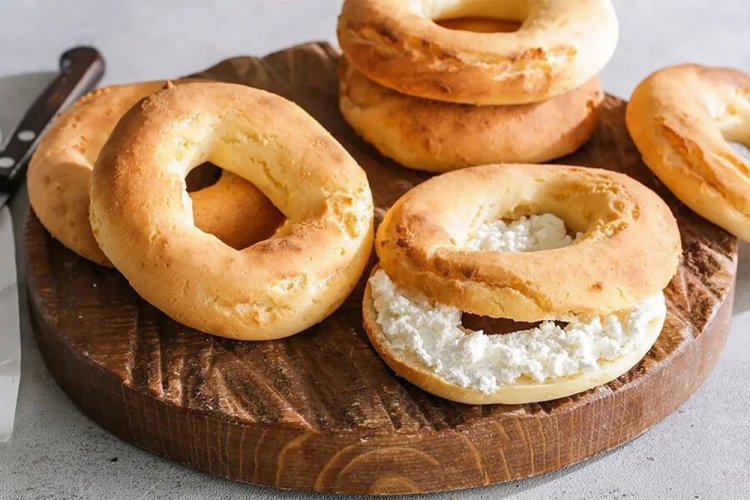 Творожные бейглы с ванильным сахаром