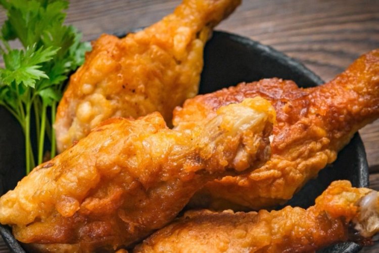 Жареные куриные ножки в кукурузном кляре