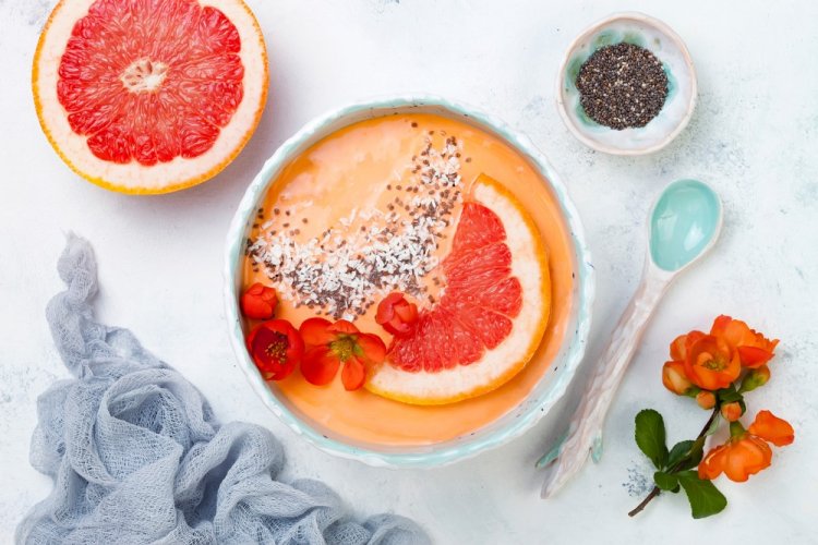 Цитрусовый смузи-боул