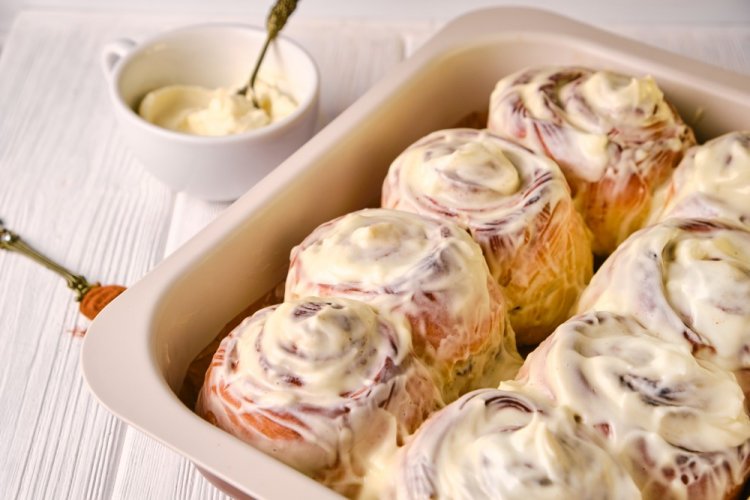 Крем для синнабонов из творожного сыра