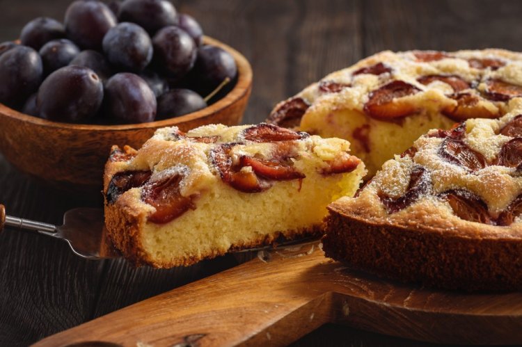 Сливовый пирог