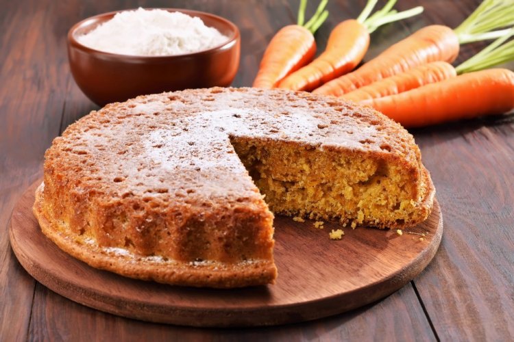 Морковный пирог