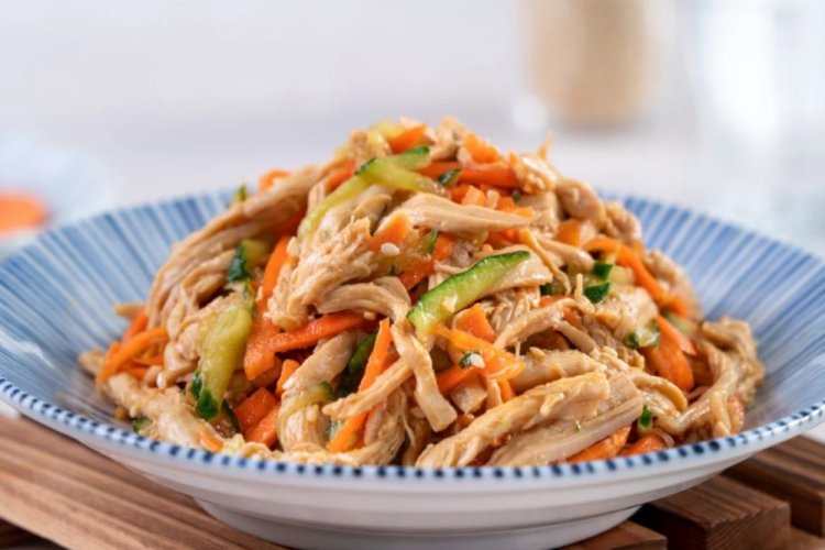 Классический салат «Обжорка»