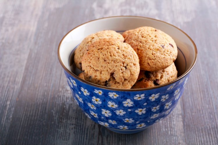 Банановое печенье