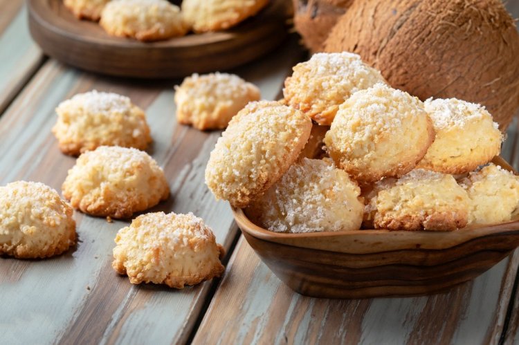 Кокосовое печенье